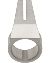 Rick Owens - Open Trunk Ring - Lyst