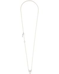 ShuShu/Tong - Butterfly Flower Pearl Long Necklace - Lyst