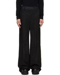 Rick Owens - Tower Leather Work Pants - Lyst