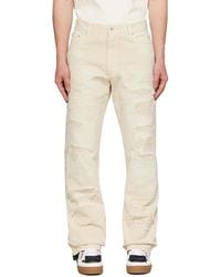 Heron Preston - Off-white Regular 5-pockets Jeans - Lyst