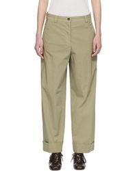 Dries Van Noten - Stretch Cotton Trousers - Lyst