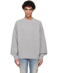 Amiri - Ma Quad Oversized Crew Sweatshirt - Lyst