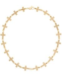 Emanuele Bicocchi - Multi Notre-Dame Cross Necklace - Lyst