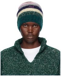 ERL - Striped Alpaca Mohair Beanie - Lyst