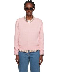 DUNST - ピンク カシミヤ Vネックセーター - Lyst