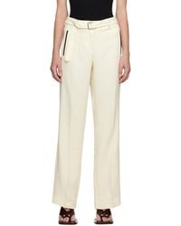Paris Georgia Basics - Off- Basil Trousers - Lyst