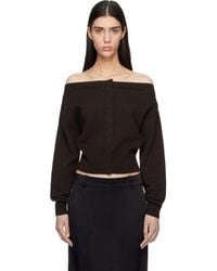 Tom Ford - Soft Cashmere Open-Neck Shrunken Cardigan - Lyst