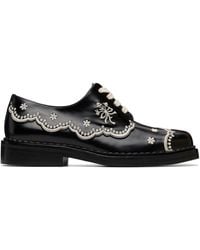 Simone Rocha - Floral Lace Brogue Derbys - Lyst