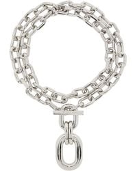 Rabanne - Double Xl Link Pendant Necklace - Lyst