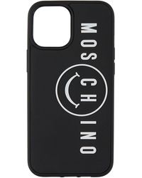 Moschino - Logo Iphone 12 Pro Max Case - Lyst