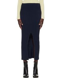 Issey Miyake - Rill Midi Skirt - Lyst