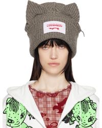 Charles Jeffrey - グレー Supersized Chunky Ears ビーニー - Lyst