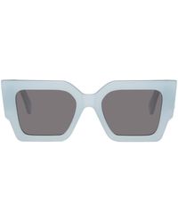 Off-White c/o Virgil Abloh - Blue Catalina Sunglasses - Lyst