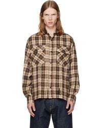 Palm Angels - Surfer Dream Check Loose Shirt - Lyst