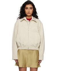 DUNST - Collared Blouson Jacket - Lyst