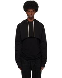 Rick Owens - Porterville Cropped Hoodie - Lyst