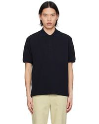 AURALEE - Button Up Polo - Lyst
