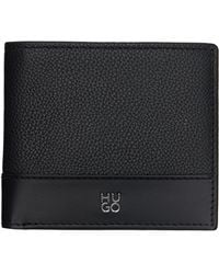 HUGO - Stacked-Logo Leather Wallet - Lyst