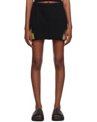 Heron Preston - Black Law Flames Miniskirt - Lyst