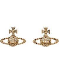 Vivienne Westwood - Gold Mayfair Bas Relief Earrings - Lyst