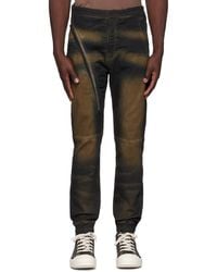 Rick Owens - Indigo & Brown Aircut Jeans - Lyst