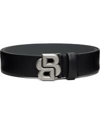 BOSS - Double B Monogram Buckle Belt - Lyst