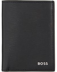BOSS - Vertical Bifold Card Holder - Lyst