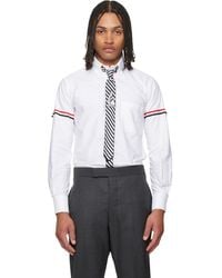 Thom Browne - Oxford Rwb Armband Shirt - Lyst