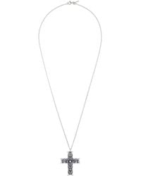 Emanuele Bicocchi - Reissue Notre-Dame Large Cross Necklace - Lyst