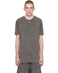 Boris Bidjan Saberi 11 - Gray Ts5 T-shirt - Lyst