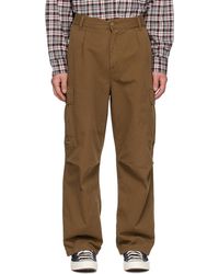 Carhartt - Pantalon cargo cole brun - Lyst