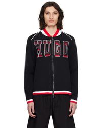 HUGO - Relaxed-fit Bomber Jacket - Lyst