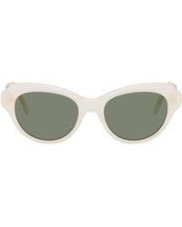 Loewe - Swan Slim Sunglasses - Lyst