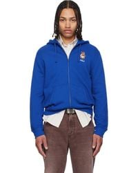 Polo Ralph Lauren - Long Sleeve Full Zip Hoodie - Lyst