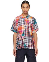 Engineered Garments - Multicolor Patchwork Shirt - Lyst