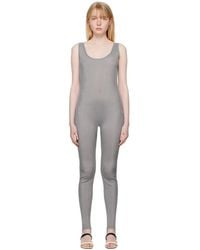 RECTO. - Stirrup Bodysuit - Lyst