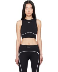 Off-White c/o Virgil Abloh - Stamp Seamless Sport Bra - Lyst