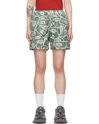 Femmes Vêtements Shorts Shorts en cuir S&G Shorts en cuir Short's color viola taglia unica con elastico in vita 
