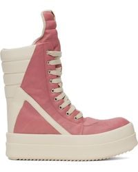 Rick Owens - Off- Porterville Mega Geobasket Sneakers - Lyst