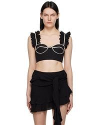 Area - Ruffle Tank Top - Lyst