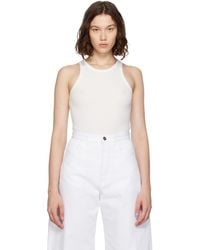 Alaïa - Sculpting Rib Jersey Bodysuit - Lyst