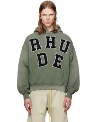 Rhude - Chenille Patch Logo Hoodie - Lyst