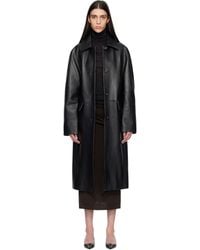 TOTEME - Raglan Leather Coat - Lyst