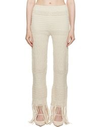 Nanushka - Off- Miciel Trousers - Lyst