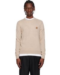 Maison Kitsuné - Fox Head Merino Regular Sweater - Lyst
