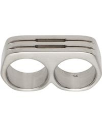 Rick Owens - Double Grill Ring - Lyst
