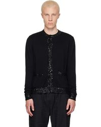 Ernest W. Baker - Cardigan Noir À Paillettes - Lyst