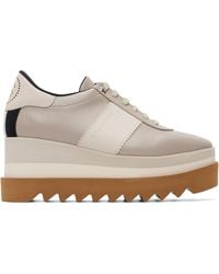 Stella McCartney - Sneakelyse Grainy Eco Alter Mat Sneakers - Lyst