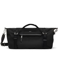 BOSS - Metal Logo & Front Pocket Duffle Bag - Lyst