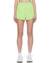 adidas Originals - Green Lightweight Shorts - Lyst